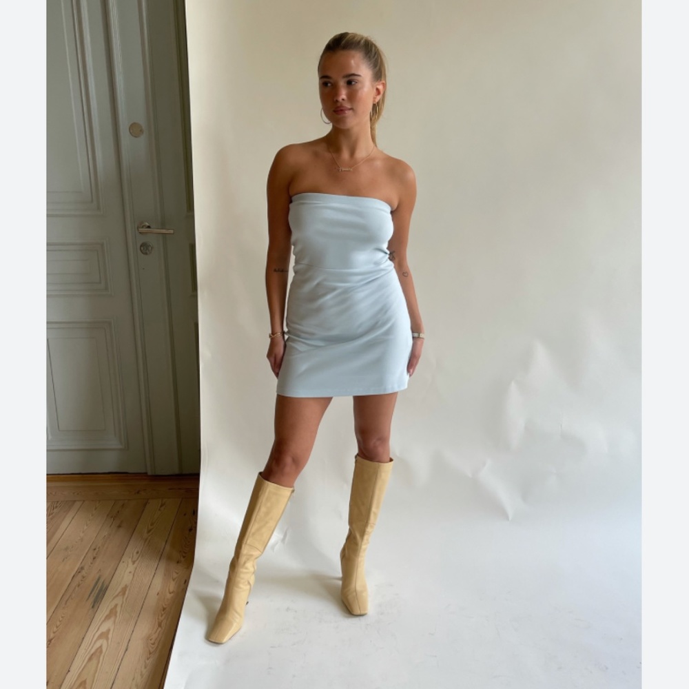 NWT Djerf Avenue Tube Dress Baby Blue